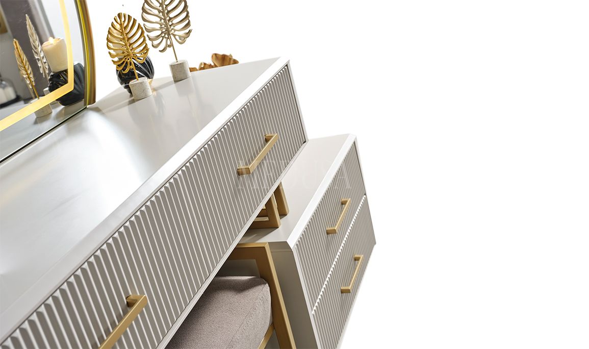 Medusa Home Mobilya - Beth Gold Şifonyer