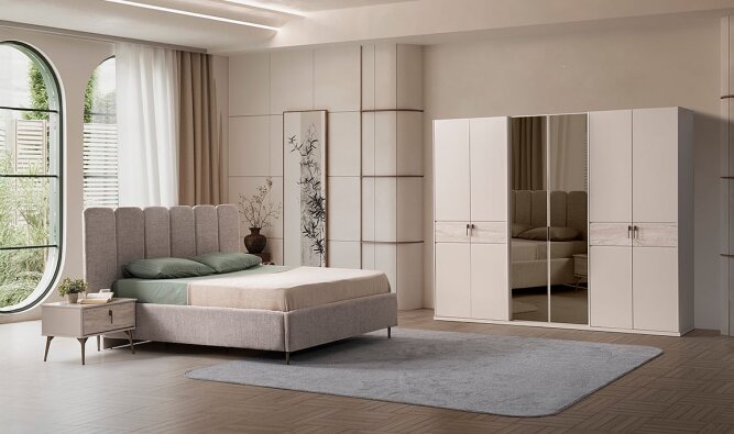 Medusa Home Mobilya - Beyza Yatak Odası - Modern Yatak Odası