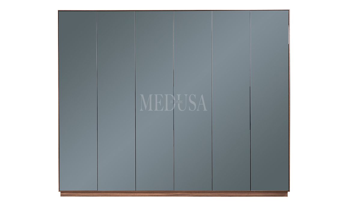 Medusa Home Mobilya - Black Silver Gardırop