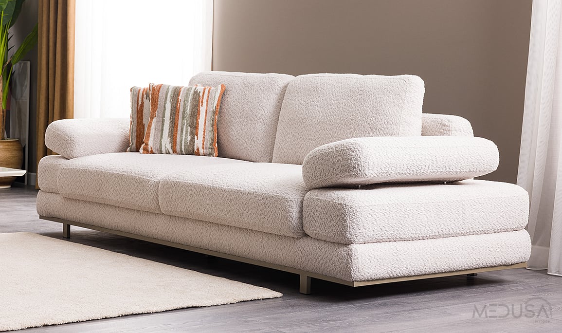 Medusa Home Mobilya - Blanca Üçlü Koltuk