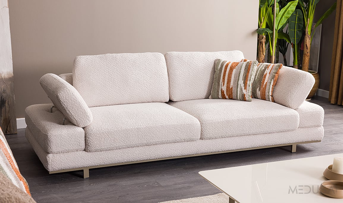 Medusa Home Mobilya - Blanca Üçlü Koltuk