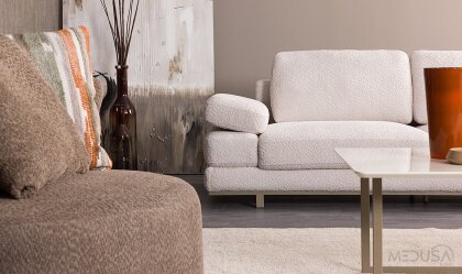 Medusa Home Mobilya - Blanca Üçlü Koltuk