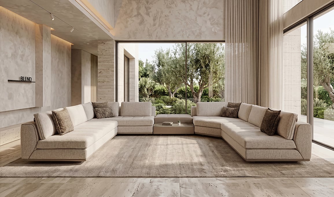Medusa Home Mobilya - Blend U Köşe Takımı