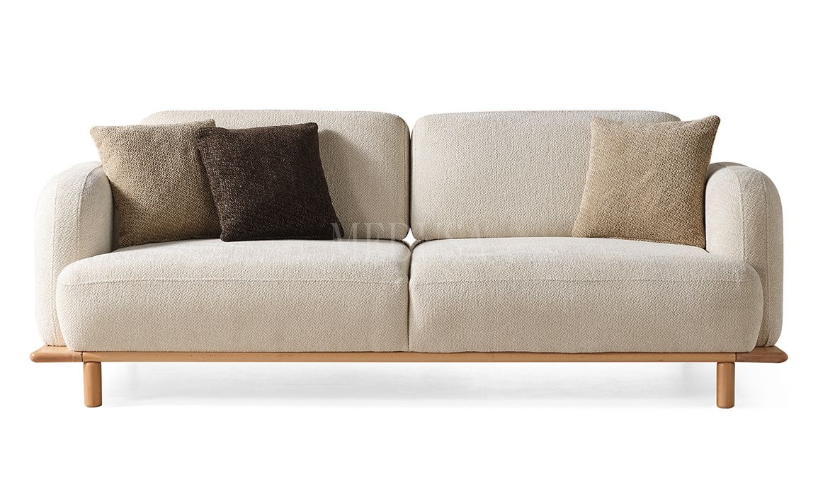 Medusa Home Mobilya - Bohem Ahşap Koltuk Takımı