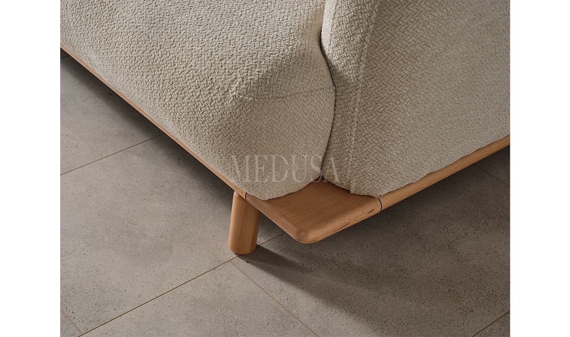 Medusa Home Mobilya - Bohem Ahşap Koltuk Takımı