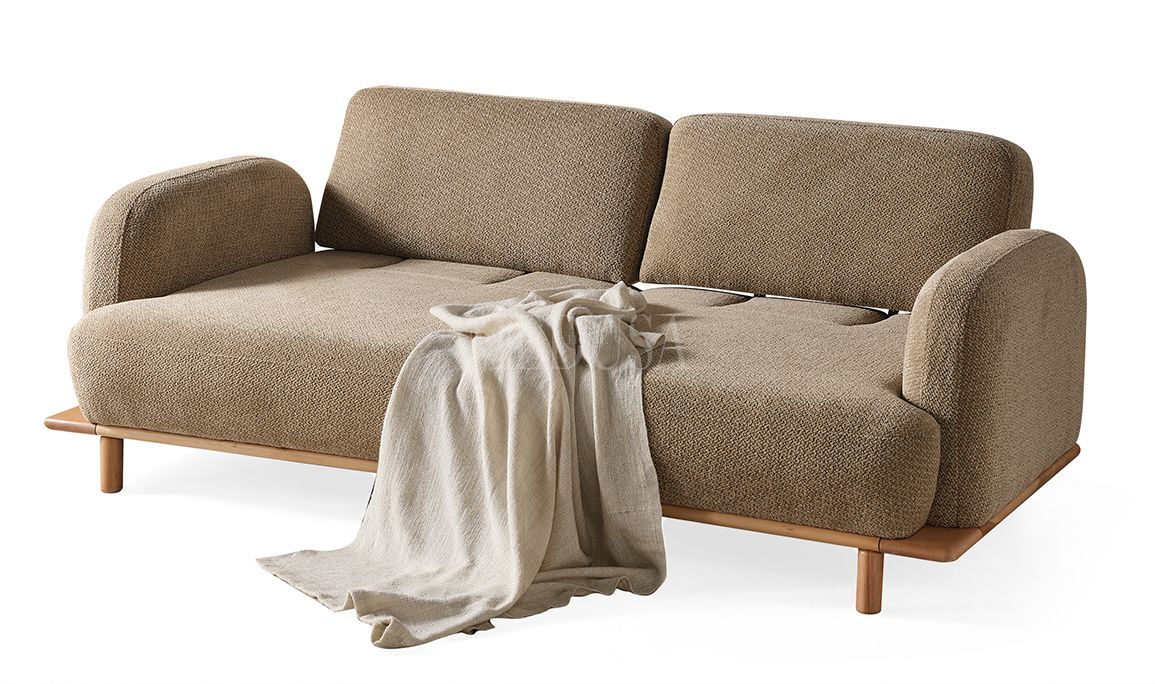 Medusa Home Mobilya - Bohem Ahşap Koltuk Takımı