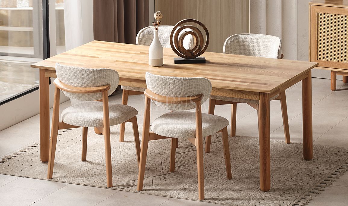 Medusa Home Mobilya - Bohem Ahşap Yemek Odası