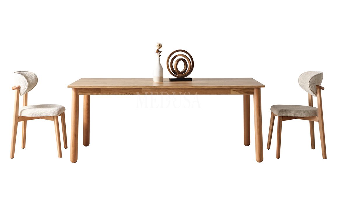 Medusa Home Mobilya - Bohem Ahşap Yemek Odası