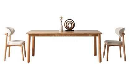 Medusa Home Mobilya - Bohem Ahşap Yemek Odası