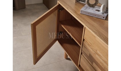 Medusa Home Mobilya - Bohem Ahşap Yemek Odası