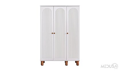 Medusa Home Mobilya - Boho 3 Kapaklı Gardırop