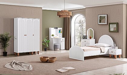 Medusa Home - Boho 3 Kapaklı Genç Odası