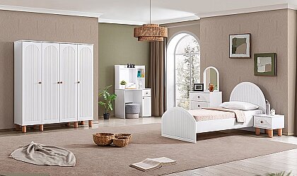 Medusa Home - Boho 4 Kapaklı Genç Odası