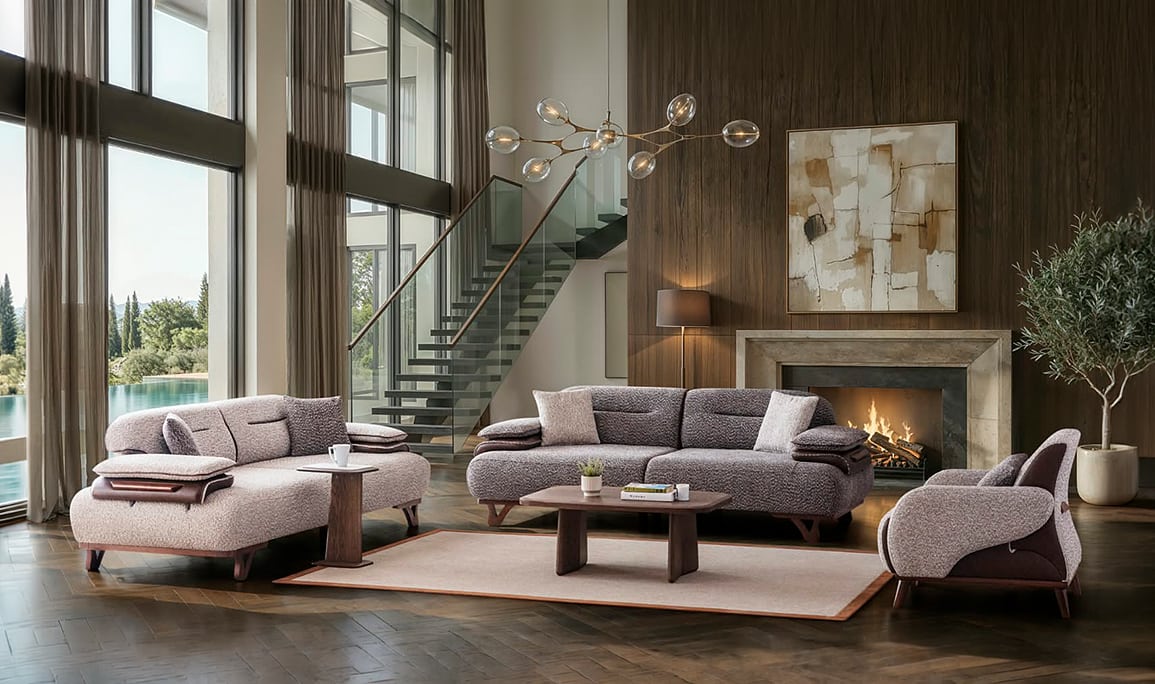 Medusa Home Mobilya - Bois Koltuk Takımı