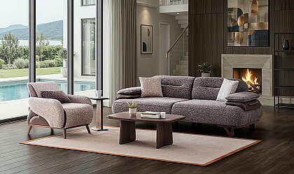 Medusa Home Mobilya - Bois Koltuk Takımı