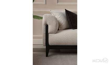 Medusa Home Mobilya - Bois Üçlü Koltuk