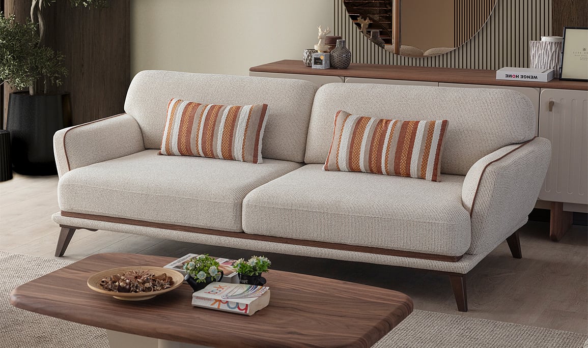 Medusa Home Mobilya - Bologno Üçlü Koltuk