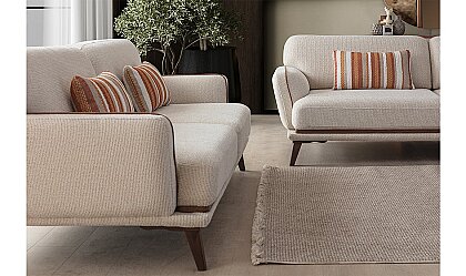 Medusa Home Mobilya - Bologno Üçlü Koltuk