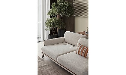 Medusa Home Mobilya - Bologno Üçlü Koltuk