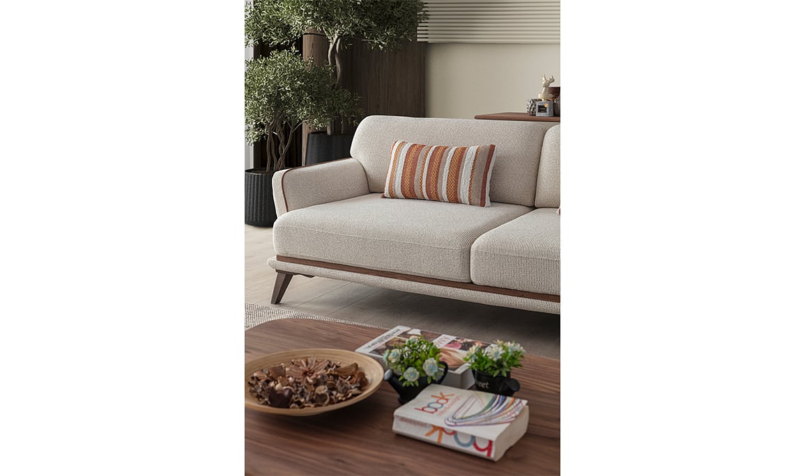 Medusa Home Mobilya - Bologno Üçlü Koltuk