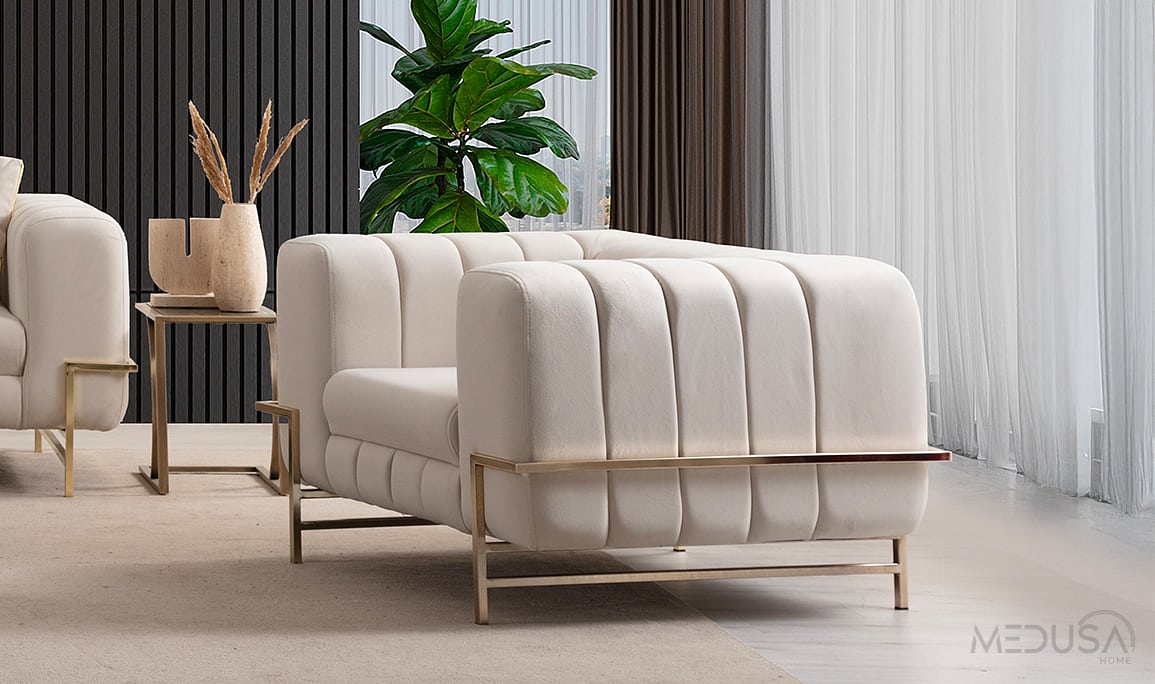 Medusa Home Mobilya - Bond Luxury Tekli Koltuk