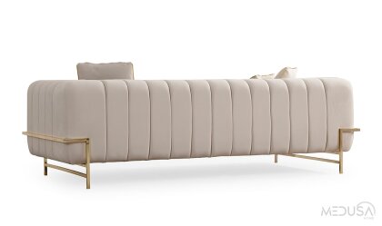 Medusa Home Mobilya - Bond Luxury Üçlü Koltuk
