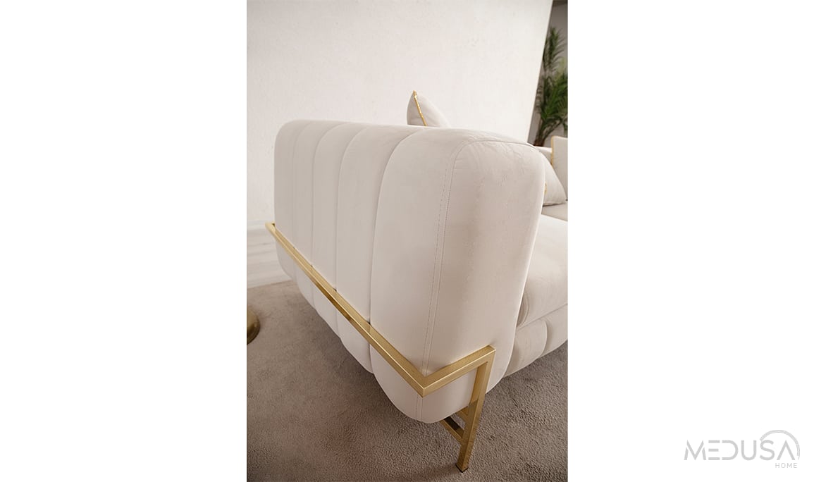 Medusa Home Mobilya - Bond Luxury Üçlü Koltuk