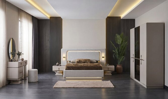 Medusa Home Mobilya - Bonita Yatak Odası - Modern Yatak Odası