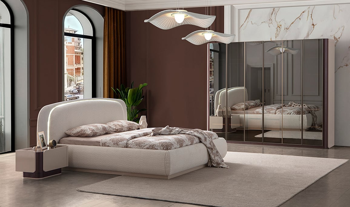 Medusa Home Mobilya - Bordolux Liquid Yatak Odası