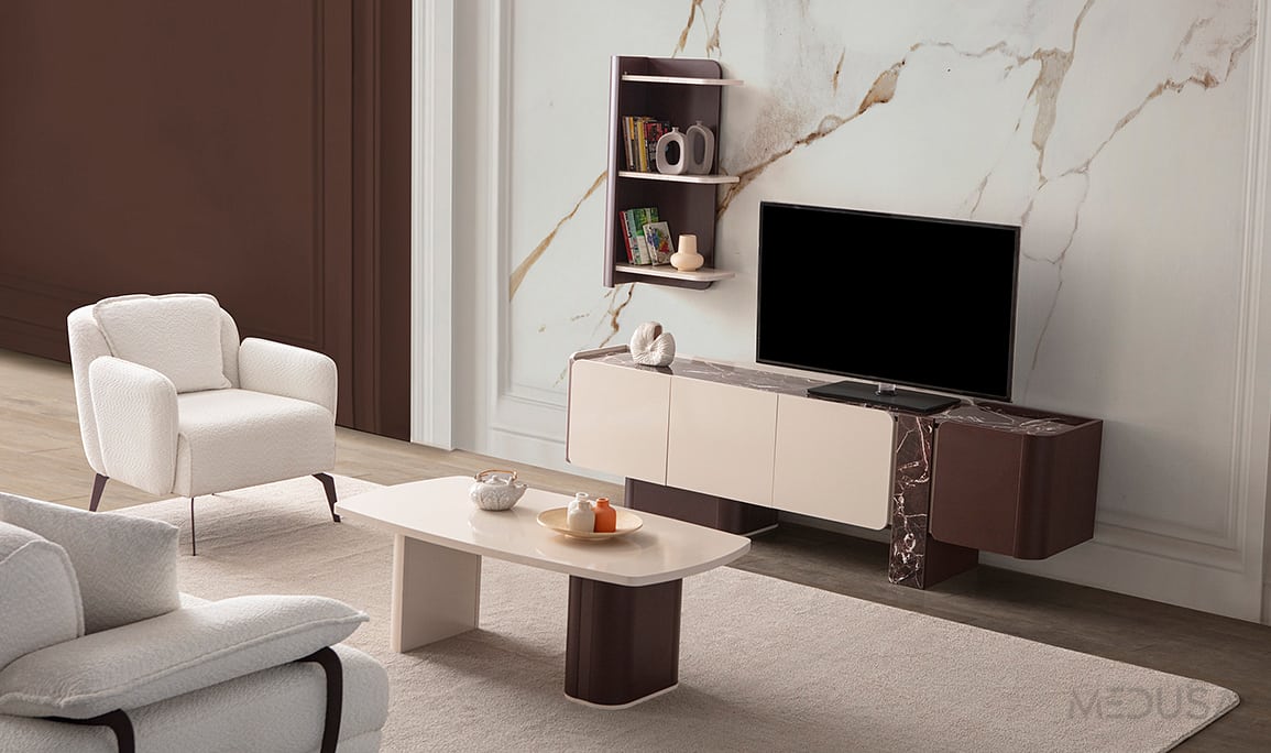 Medusa Home Mobilya - Bordolux Tv Ünitesi