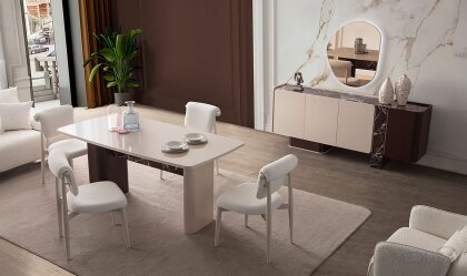 Medusa Home Mobilya - Bordolux Yemek Odası