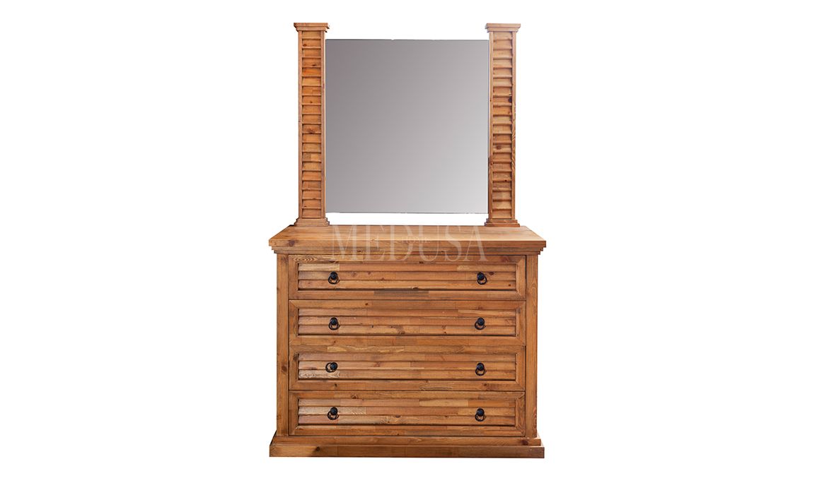 Medusa Home Mobilya - Borgia Ahşap Yatak Odası