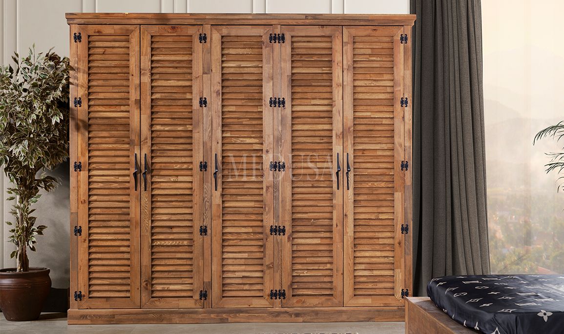 Medusa Home Mobilya - Borgia Ahşap Yatak Odası