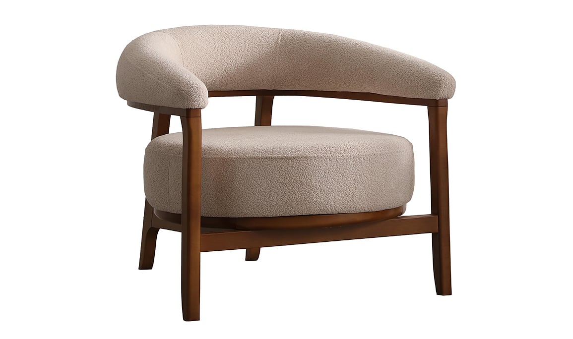 Medusa Home Mobilya - Boston Ahşap Berjer