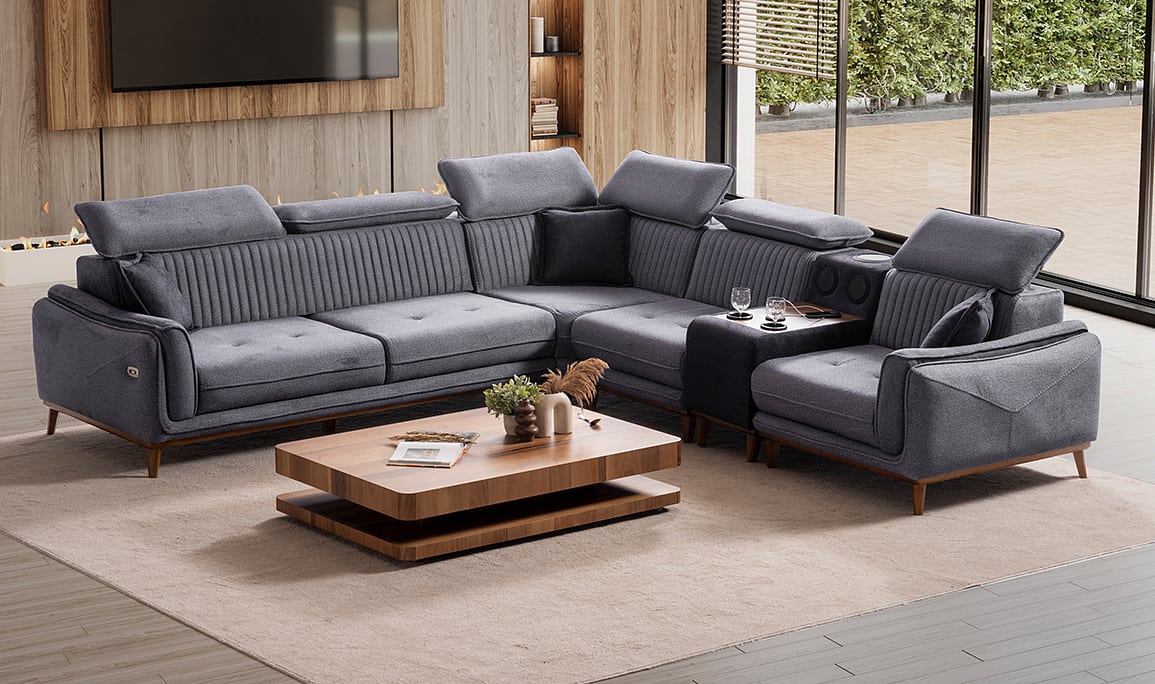 Medusa Home Mobilya - Boston Köşe takımı