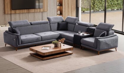 Medusa Home Mobilya - Boston Köşe takımı