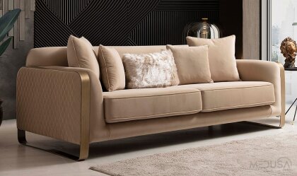 Medusa Home Mobilya - Bottega Soft Üçlü Koltuk