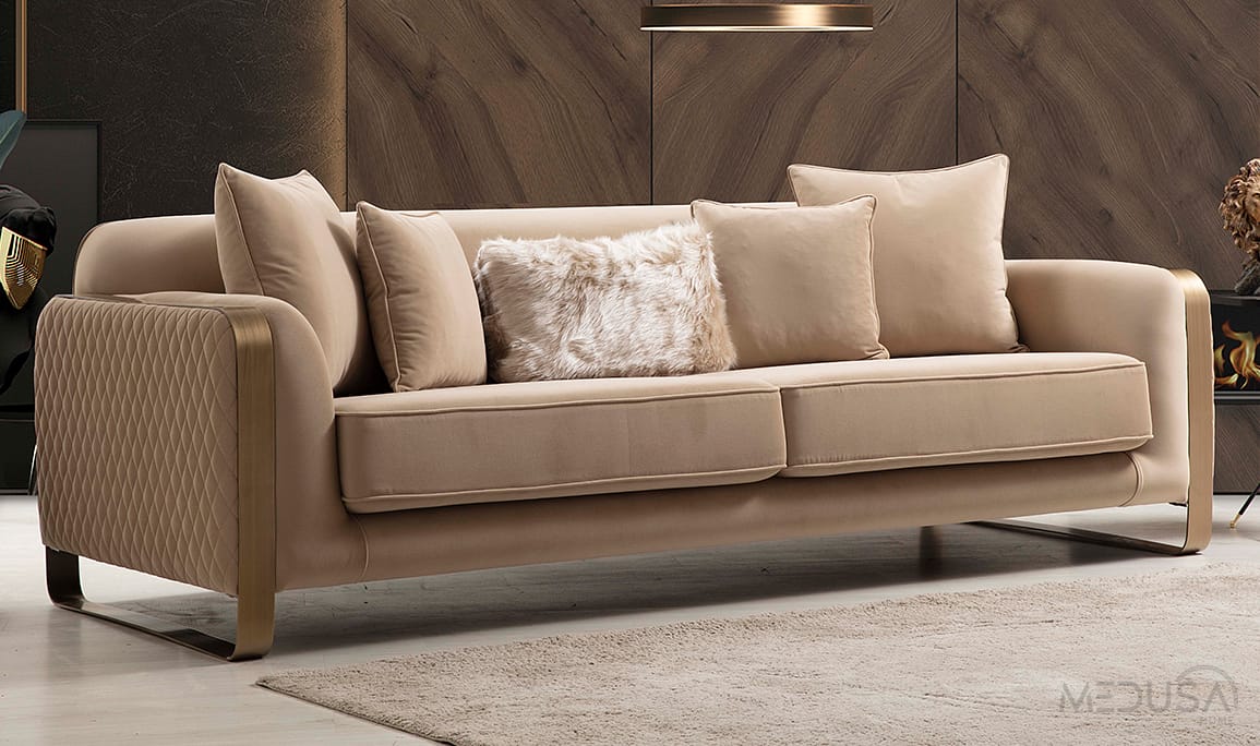 Medusa Home Mobilya - Bottega Soft Üçlü Koltuk
