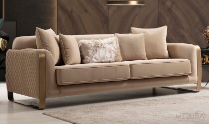 Medusa Home Mobilya - Bottega Soft Üçlü Koltuk