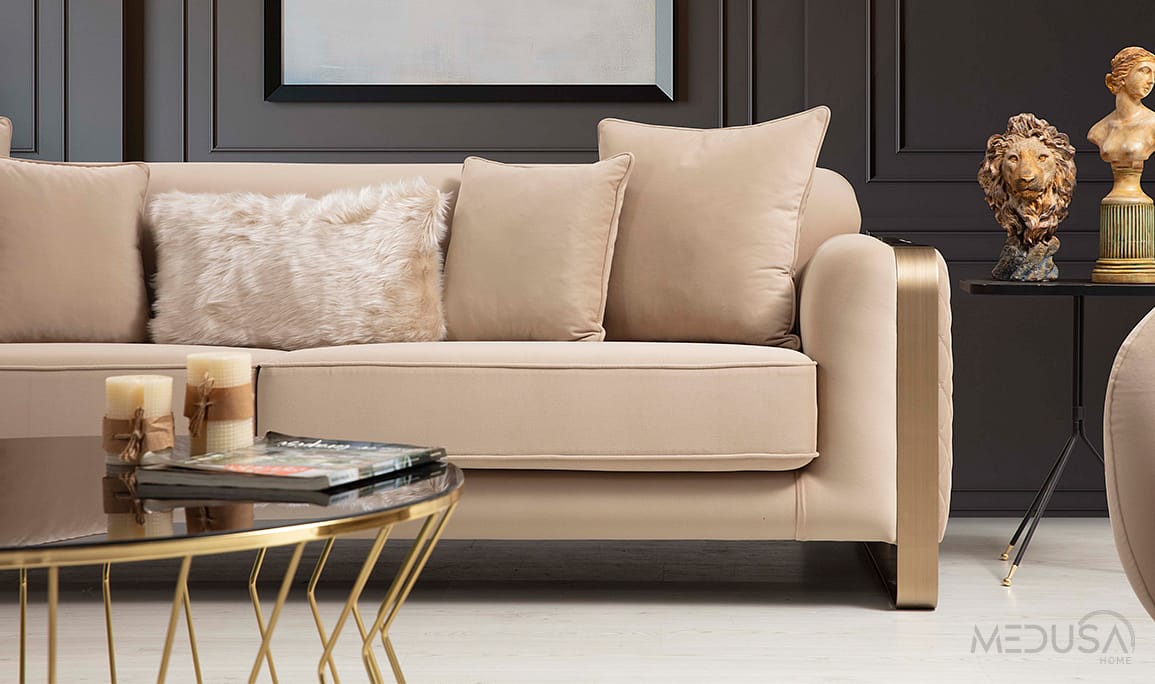 Medusa Home Mobilya - Bottega Soft Üçlü Koltuk