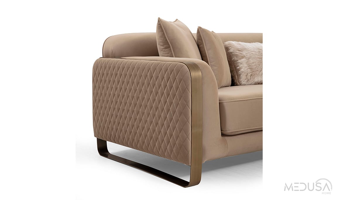 Medusa Home Mobilya - Bottega Soft Üçlü Koltuk