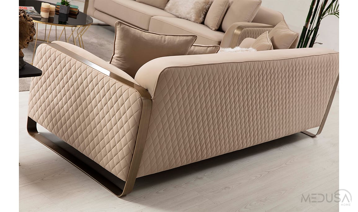 Medusa Home Mobilya - Bottega Soft Üçlü Koltuk