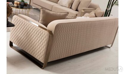 Medusa Home Mobilya - Bottega Soft Üçlü Koltuk