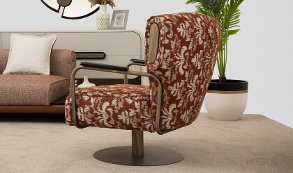 Medusa Home Mobilya - Braga Döner Berjer 