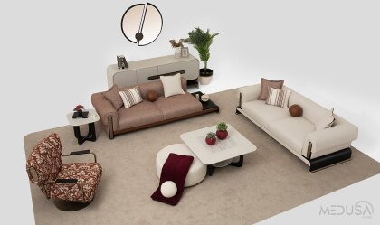 Medusa Home Mobilya - Braga Koltuk Takımı
