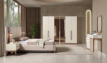 Medusa Home Mobilya - Brawa Yatak Odası