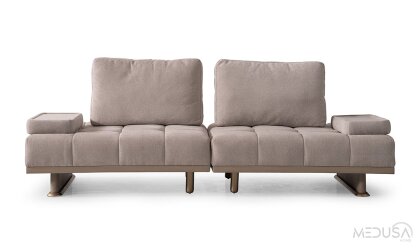 Medusa Home Mobilya - Brigada Duo Seramik Üçlü Koltuk