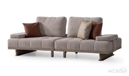 Medusa Home Mobilya - Brigada Duo Seramik Üçlü Koltuk
