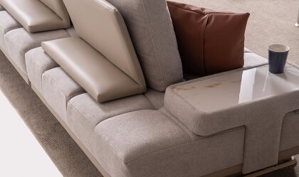 Medusa Home Mobilya - Brigada Duo Seramik Üçlü Koltuk