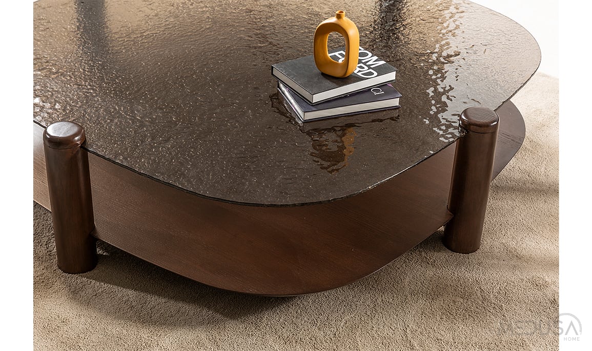 Medusa Home Mobilya - Brigada Füzyon Cam Sehpa Seti